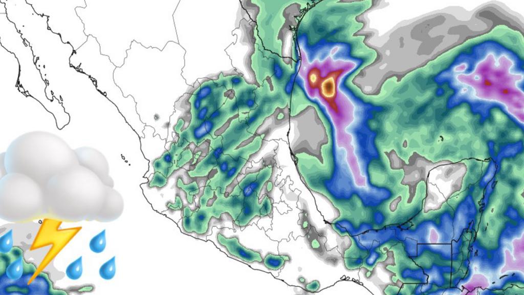 Pronostican frío, lluvias y granizadas en la mayor parte de México