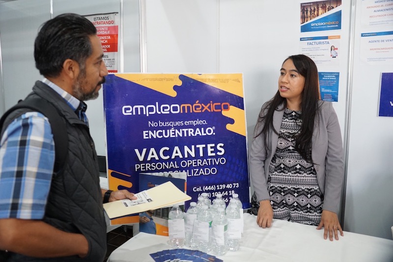 Realizan 3a Feria Estatal de empleo Querétaro 2022