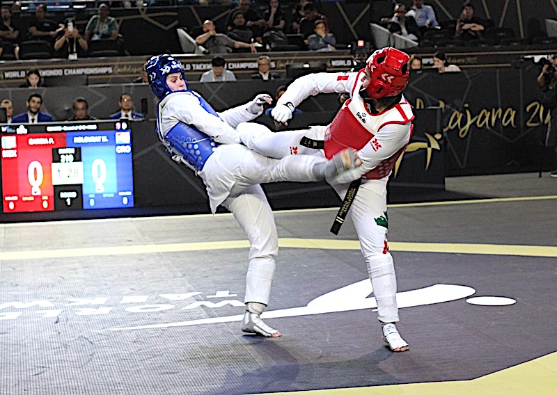 Taekwondoína queretana Paloma García debuta en Campeonato mundial