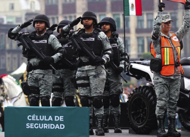 500 elementos de la Guardia Nacional arriban a Querétaro