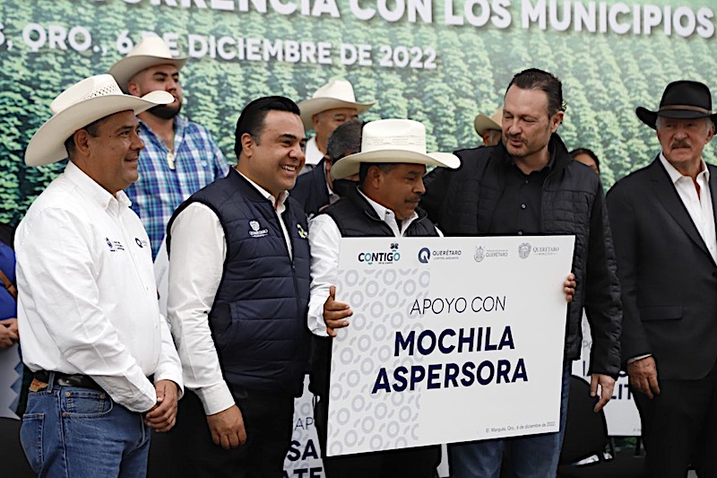899 productores del campo en el Municipio de Querétaro son beneficiados con programa “Municipalizado 2022”-