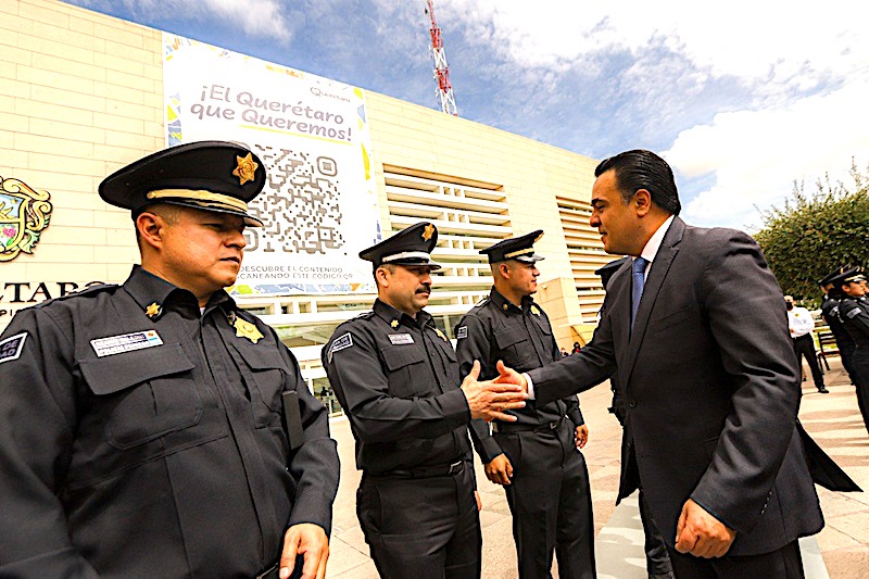 Arranca operativo de seguridad Guadalupe-Reyes en la Capital de Querétaro.