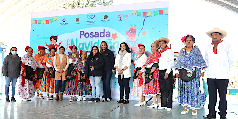 DIF Estatal Querétaro realiza posadas navideñas en los 18 municipios