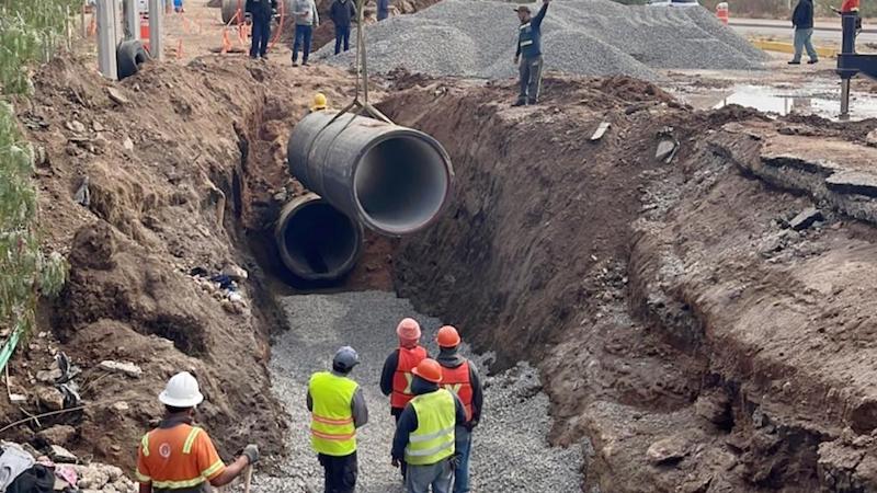 En Querétaro alistan demanda contra empresa que dañó sistema de agua Acueducto II.