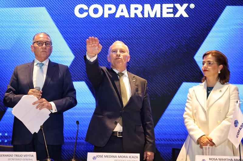 José Medina Mora se reelige como Presidente de la Coparmex.