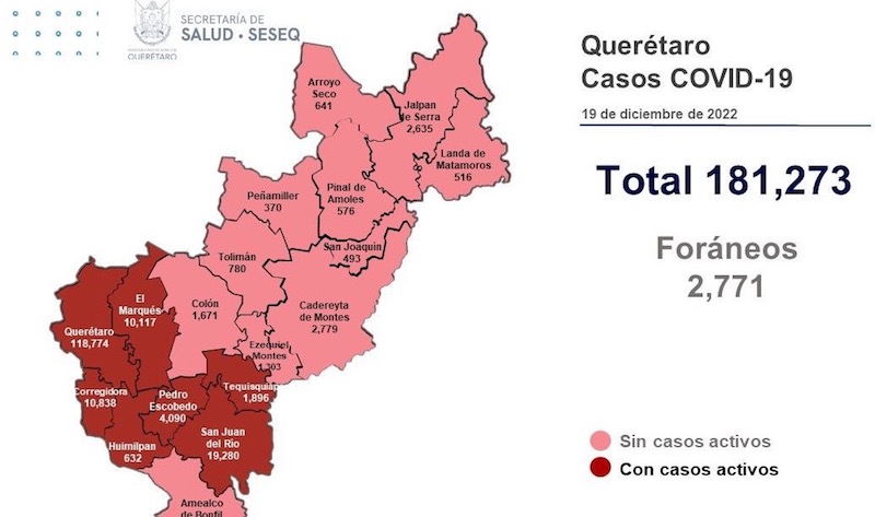 ¿Regresa COVID-19? Mueren 9 pacientes en Querétaro.