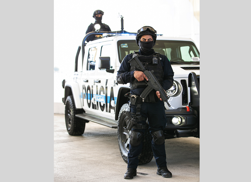 Anuncian aumento de salario para corporaciones de seguridad en Querétaro.