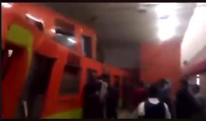 Choque en el metro línea 3 deja una persona muerta y 57 heridas.