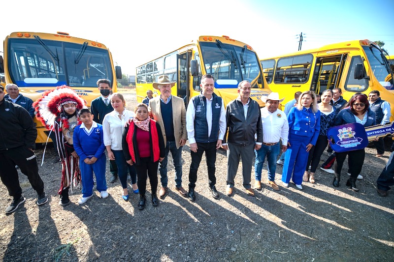 El Marqués invierte 43 mdp para programa de transporte escolar gratuito