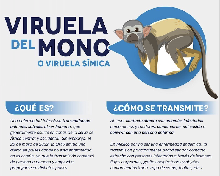 Van 28 casos confirmados de viruela del mono en Querétaro.