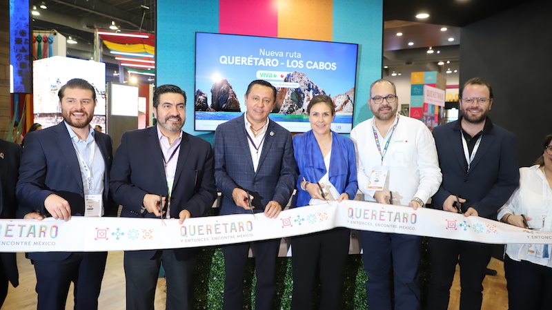 AIQ y Sectur anuncian nuevo vuelo Querétaro-Los Cabos