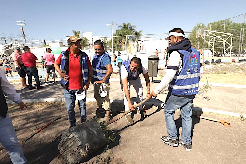 Querétaro Municipio y el Sistema Penitenciario realizan jornada de Rehabilitación en Parque Cerro del Peñón.