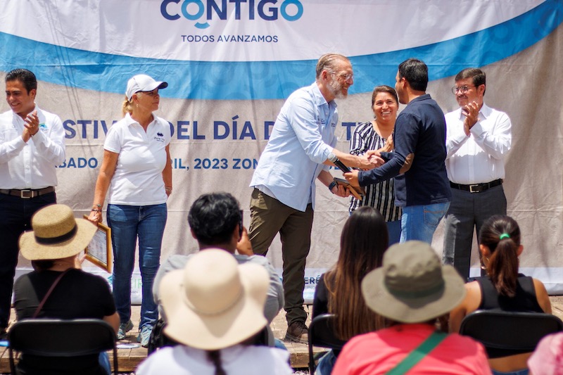 Celebran en Querétaro el Día de la Tierra.