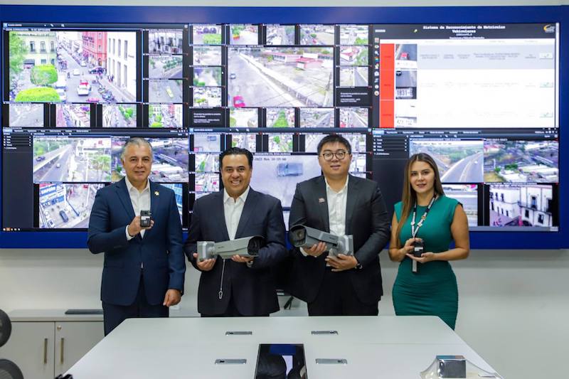 Dona Hikvision equipo de videogilancia al Municipio de Querétaro por 8.8 mdp.