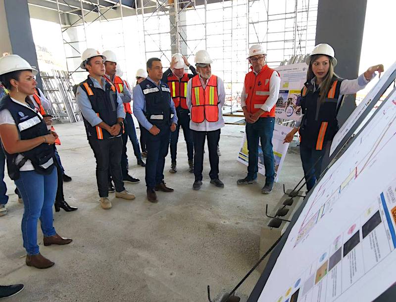 Supervisa Luis Nava construcción del Centro de Innovación BLOQUE.