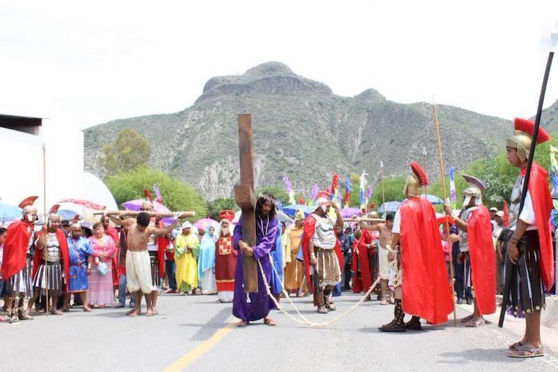 Todo listo para la representación del Viacrucis "El Mártir del Gólgota" en Peñamiller.