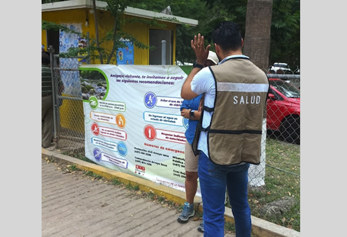 ¿Calor? Fortalecen actividades para prevenir enfermedades diarreicas en la Sierra de Querétaro.