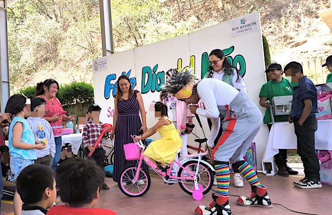 DIF San Joaquín realiza evento del Día de la Niñez.