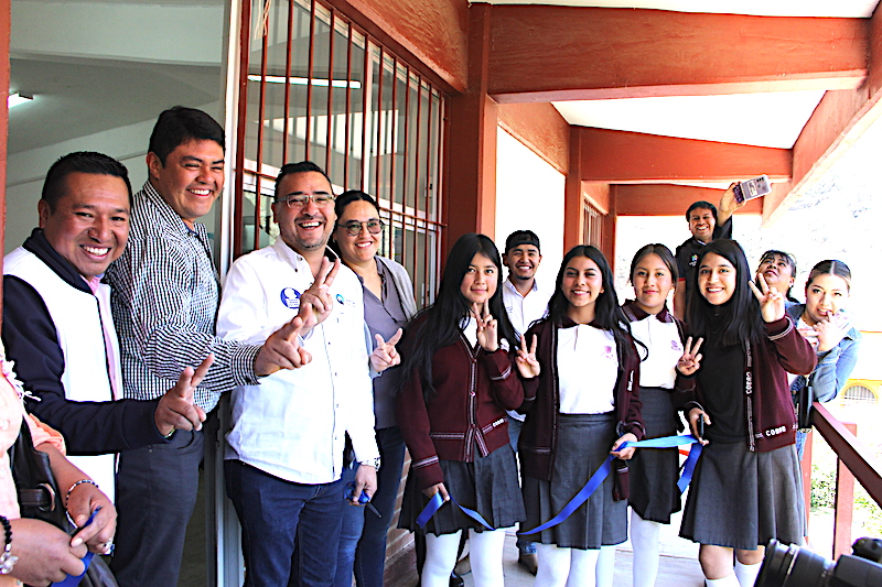 Ponen marcha "Cocina escolar caliente" en el COBAQ 14 de San Joaquín.