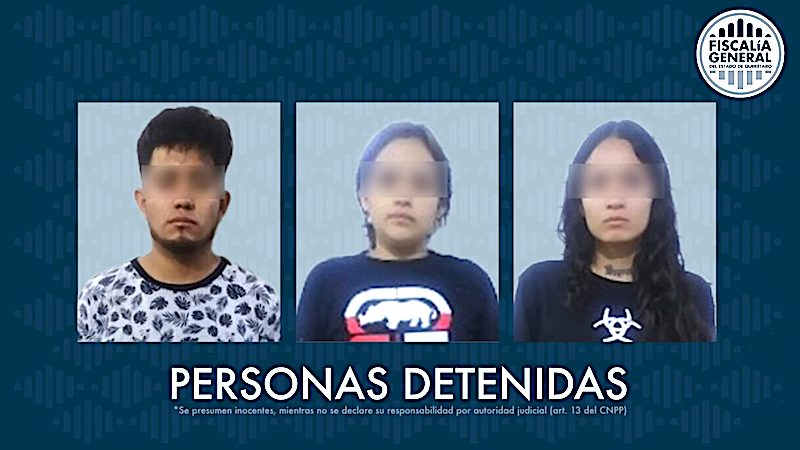 Vinculan a proceso a 3 personas por el delito de robo en Santa Rosa Jáuregui.