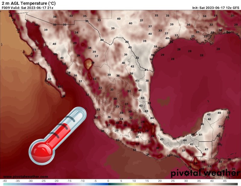 Serán más frecuentes las olas de calor en México.