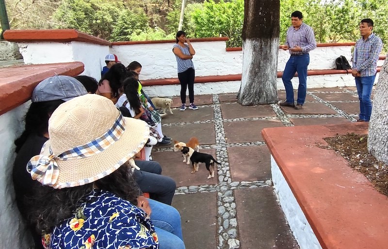 Carlos Manuel Ledesma Clausura programa de Empleo Temporal en San Joaquín.