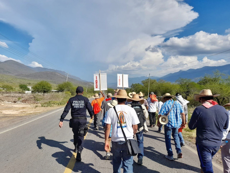 Continua peregrinación sin incidentes, reportan Autoridades.