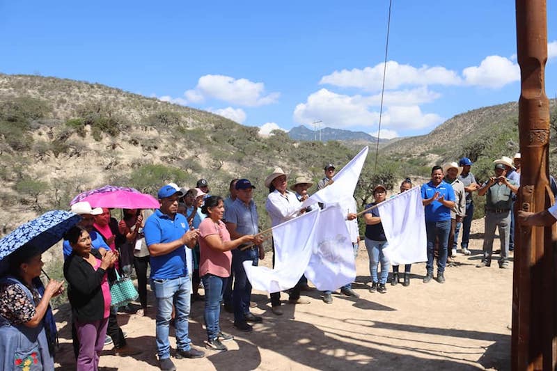 Peñamiller: Inician obras para dotar de agua potable a familias de Los Encinos.
