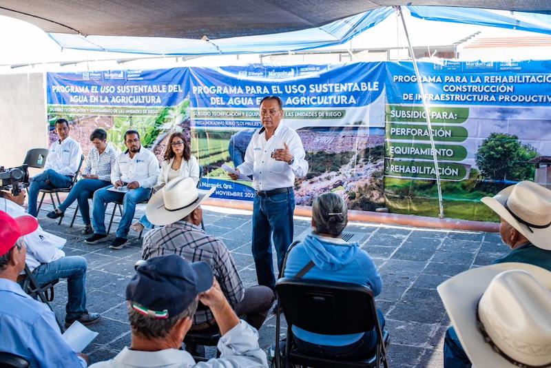 Entregan en El Marqués más de 700 mil pesos de subsidios al campo.