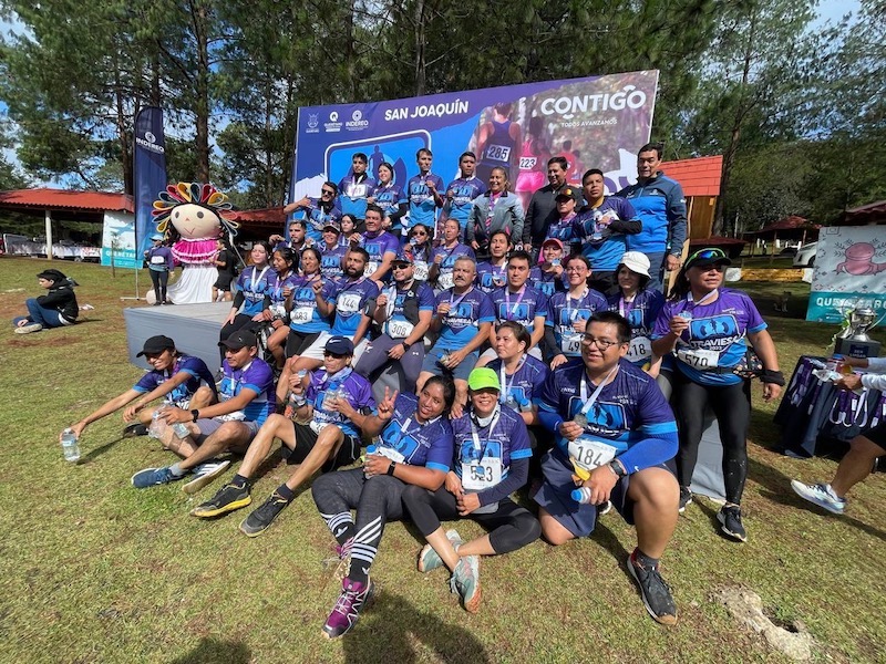 700 personas participan en carrera campo traviesa en San Joaquín.