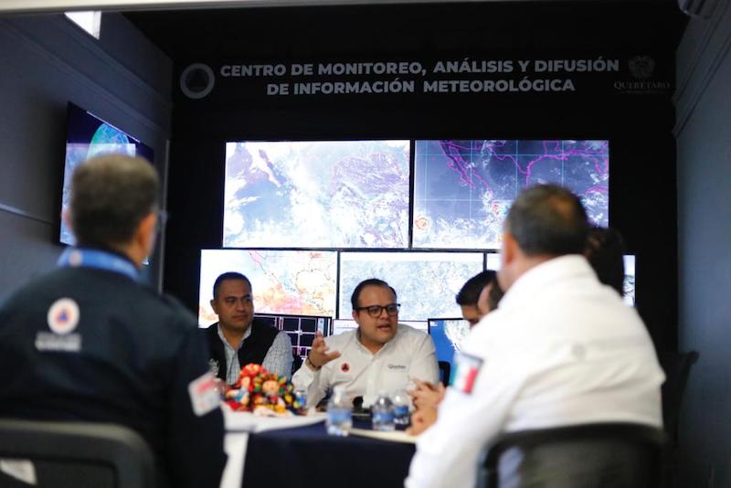 Se coordinan para atender temporada de lluvias 2023 en zona metropolitana de Querétaro.