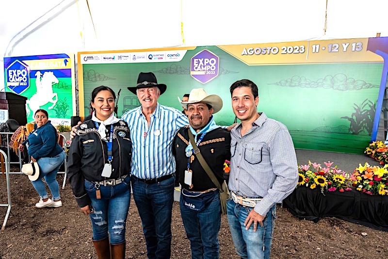 Tiene la Expo Campo El Marqués 2023 más de 3,500 visitantes.