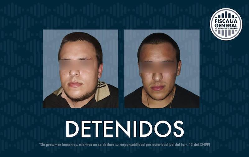 Caen presuntos asesinos de dos policías en Querétaro.