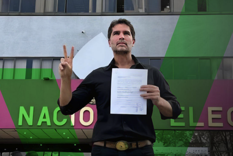 Eduardo Verástegui se registra como candidato independiente a la Presidencia de México