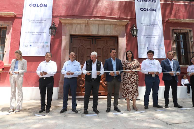 Inauguran el Campus Colón de la UTEQ.