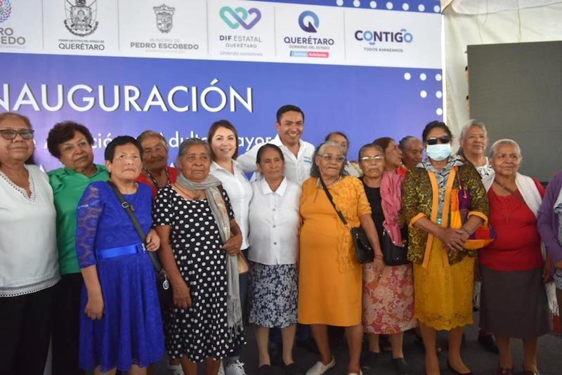 Inauguran en Pedro Escobedo nuevo centro de atención de Adultos Mayores.