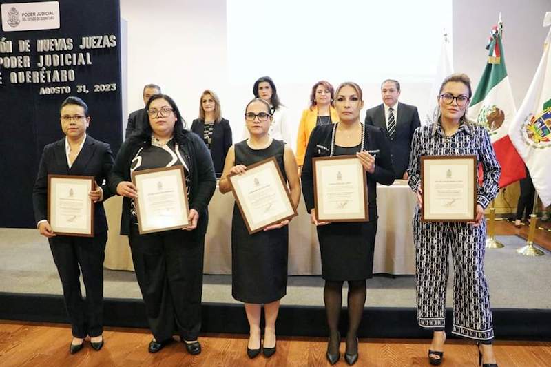 Selección de juezas en Querétaro, fue transparente, imparcial y equitativo; asegura AMIQRO.