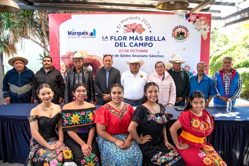 Celebrará El Marqués certamen de la Flor Más Bella del Campo 2023.