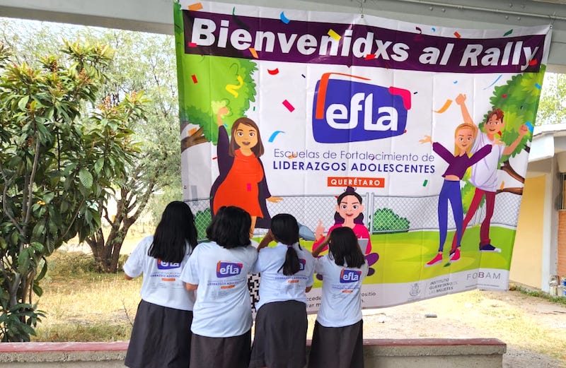 En Querétaro más de 3,000 niños y adolescentes son sensibilizados sobre prevención del embarazo.