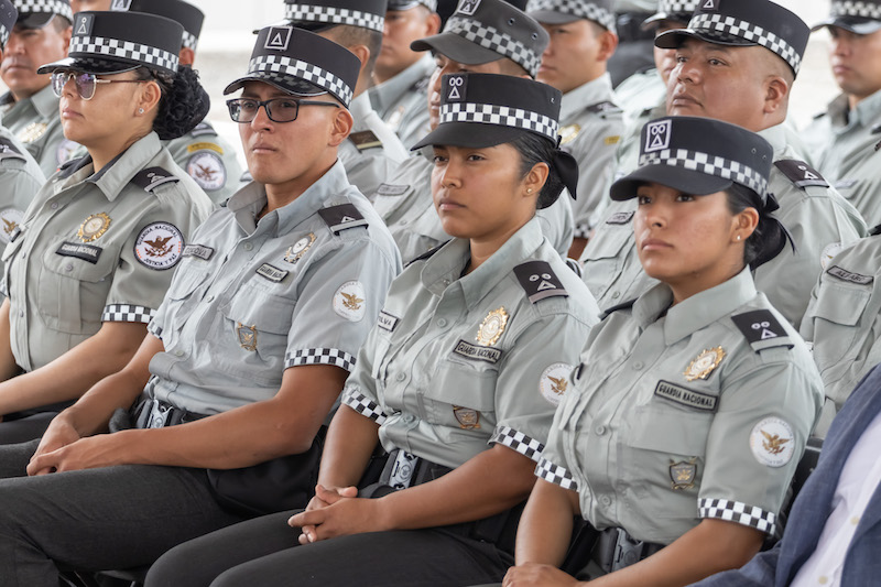 Entregan nuevas instalaciones para la Guardia Nacional en Aeropuerto de Querétaro.