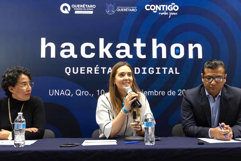 Lanza SEJUVE 2da edición del Hackathon Querétaro Digital 2023.