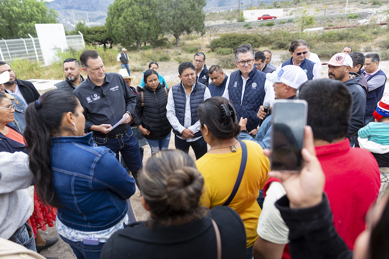Mauricio Kuri sostiene diálogo con 19 comunidades de Cadereyta de Montes.