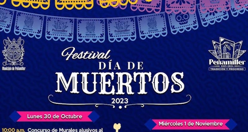 Peñamiller anuncia su Festival de Día de Muertos 2023.