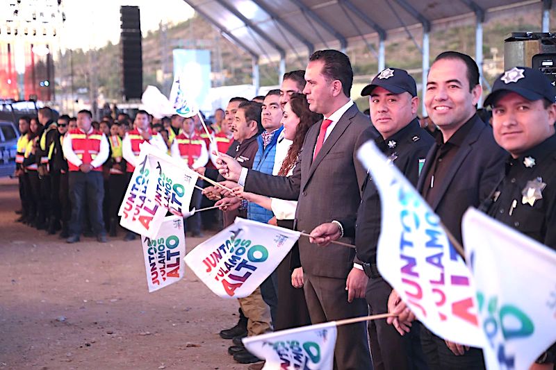 Ponen en marcha operativo de seguridad para la Feria de la Raza 2023.