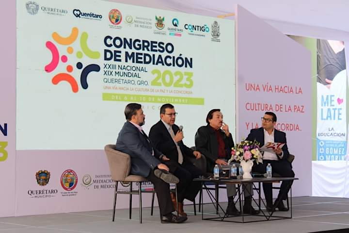 Cierra con éxito en Querétaro Congreso Mundial de Mediación y Cultura de paz