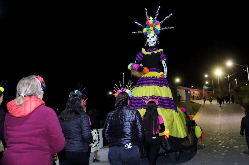 Clausuran el exitoso Festival de Día de Muertos en Peñamiller.