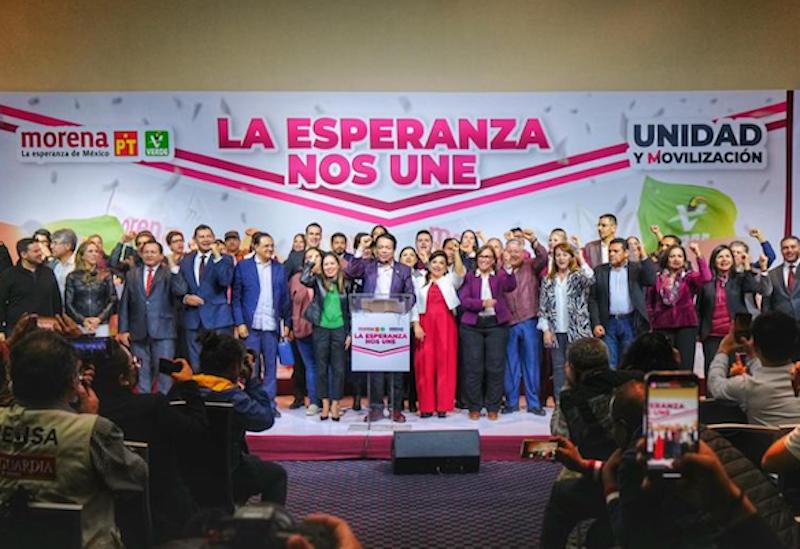 Estos son los candidatos de Morena a 9 gubernaturas de 2024.