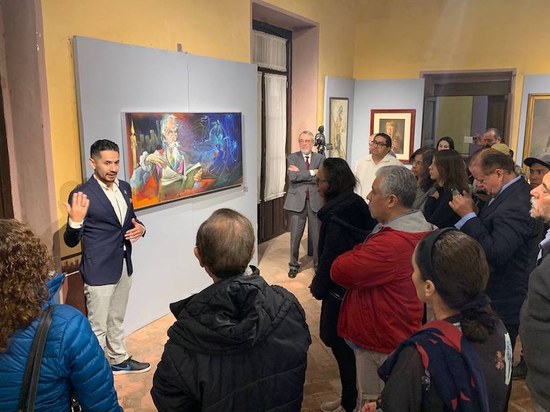 Inauguran exposición "Con yelmo y Libro" en el Museo de la Restauración de la República.