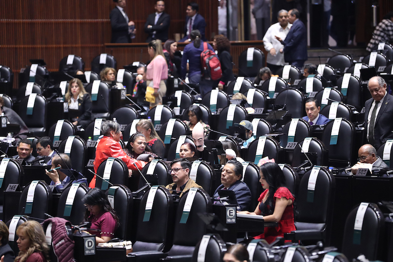 Tras fuertes discusiones Diputados aprueban presupuesto para 2024 por 9.06 billones de pesos.