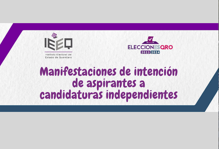 12 políticos queretanos buscan ser candidatos independientes a los Ayuntamientos.